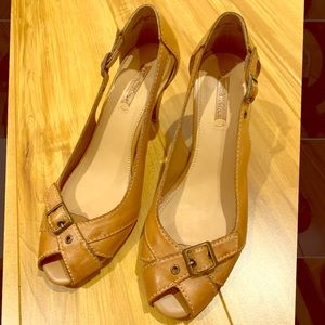 Thom Mcan peep toe Heels